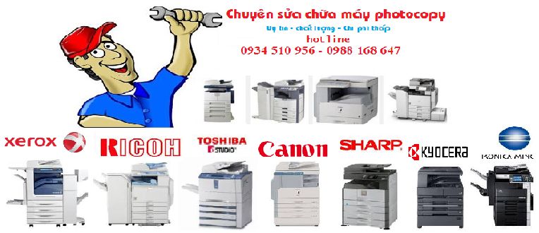 sửa chữa máy photocopy các dòng