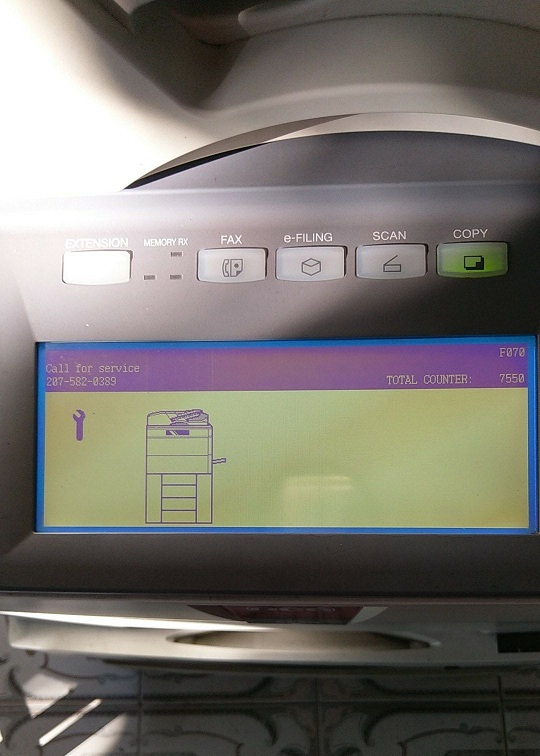 sửa máy photo toshiba