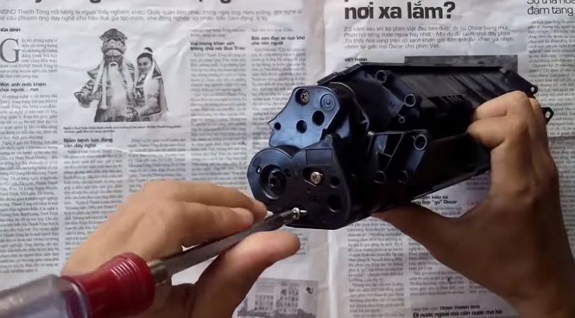 cách đổ mực máy in