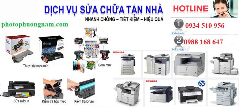 sửa máy in, photo