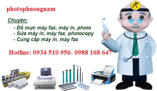 đổ mực máy in tại nhà