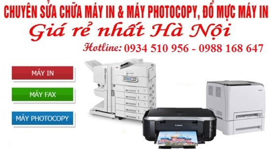 Sửa máy photocopy Canon