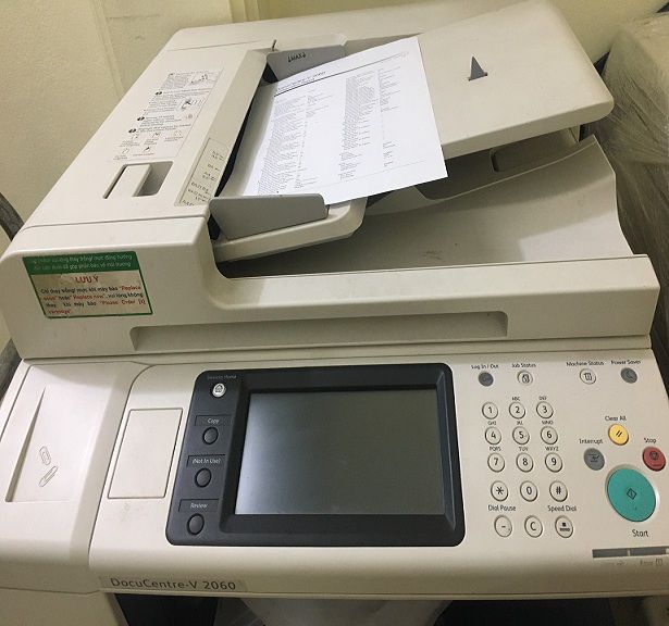 Tính năng scan trong máy xerox DC V3060