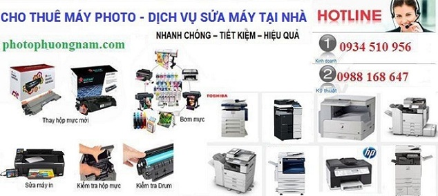 SỬA MÁY PHOTO TẠI HÀ NỘI