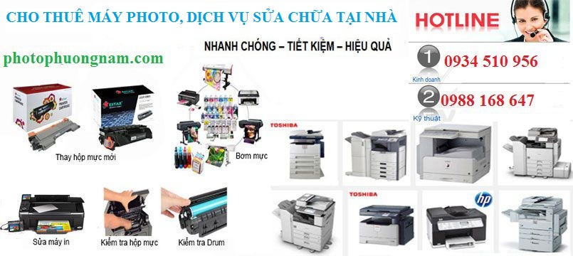 sửa máy photo phương nam
