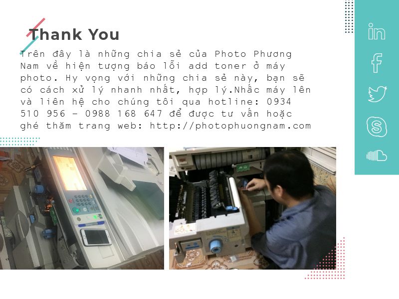đổ mực máy photo phương nam