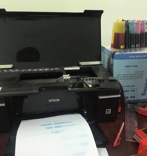 nhận đổ mực máy in tại nhà
