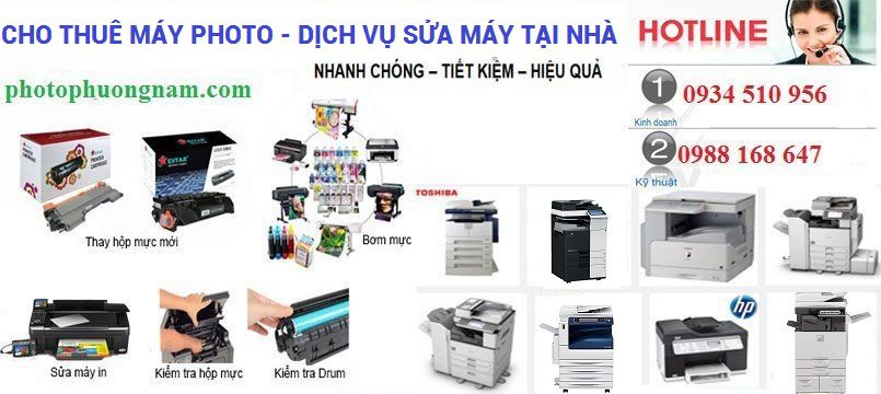SỬA MÁY PHOTOCOPY TẠI QUỐC OAI